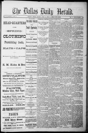 The Dallas Daily Herald. (Dallas, Tex.), Vol. 5, No. 77, Ed. 1 Sunday, June 3, 1877