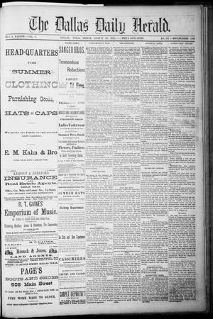 The Dallas Daily Herald. (Dallas, Tex.), Vol. 5, No. 162, Ed. 1 Friday, August 10, 1877