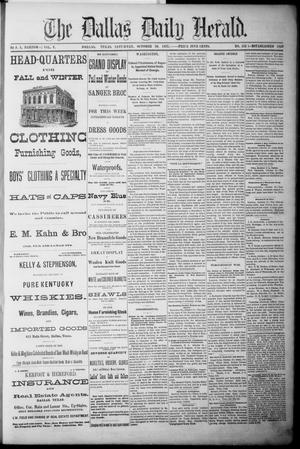 The Dallas Daily Herald. (Dallas, Tex.), Vol. 5, No. 123, Ed. 1 Saturday, October 20, 1877