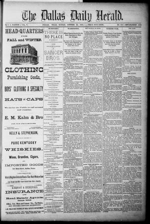 The Dallas Daily Herald. (Dallas, Tex.), Vol. 5, No. 124, Ed. 1 Sunday, October 21, 1877
