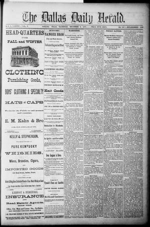 The Dallas Daily Herald. (Dallas, Tex.), Vol. 5, No. 162, Ed. 1 Thursday, December 6, 1877