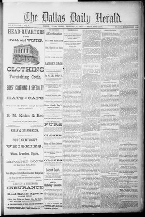 The Dallas Daily Herald. (Dallas, Tex.), Vol. 5, No. 169, Ed. 1 Friday, December 14, 1877