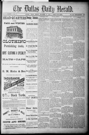 The Dallas Daily Herald. (Dallas, Tex.), Vol. 5, No. 180, Ed. 1 Friday, December 28, 1877