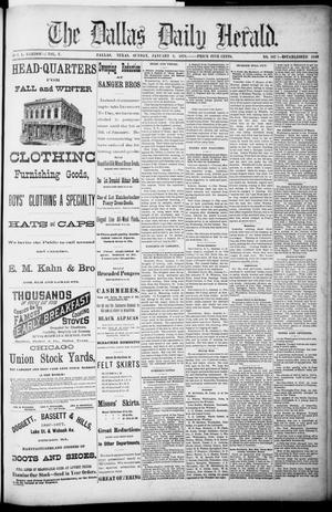 The Dallas Daily Herald. (Dallas, Tex.), Vol. 5, No. 188, Ed. 1 Sunday, January 6, 1878