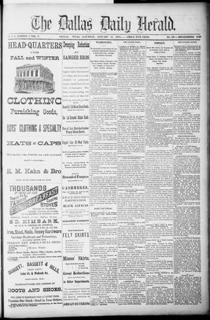The Dallas Daily Herald. (Dallas, Tex.), Vol. 5, No. 192, Ed. 1 Saturday, January 12, 1878