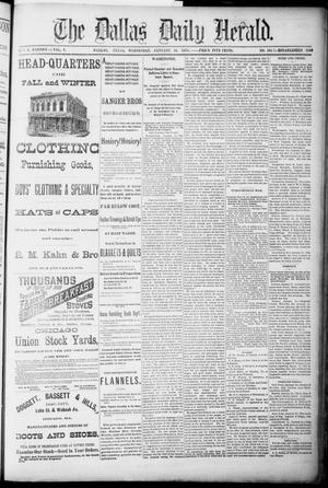 The Dallas Daily Herald. (Dallas, Tex.), Vol. 5, No. 195, Ed. 1 Wednesday, January 16, 1878