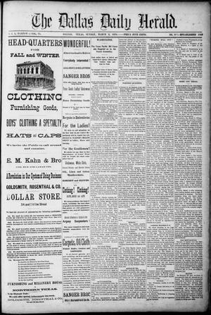 The Dallas Daily Herald. (Dallas, Tex.), Vol. 6, No. 18, Ed. 1 Sunday, March 3, 1878