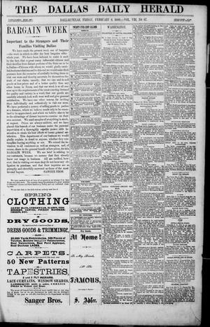 The Dallas Daily Herald. (Dallas, Tex.), Vol. 8, No. 67, Ed. 1 Friday, February 6, 1880