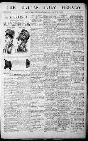 The Dallas Daily Herald. (Dallas, Tex.), Vol. 27, No. 157, Ed. 1 Thursday, May 27, 1880