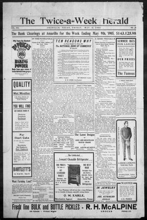 The Twice-a-Week Herald. (Amarillo, Tex.), Vol. 19, No. 38, Ed. 1 Friday, May 12, 1905