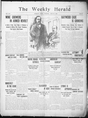The Weekly Herald. (Amarillo, Tex.), Vol. 22, No. 25, Ed. 1 Thursday, June 20, 1907