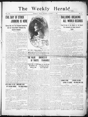 The Weekly Herald. (Amarillo, Tex.), Vol. 22, No. 43, Ed. 1 Thursday, October 24, 1907