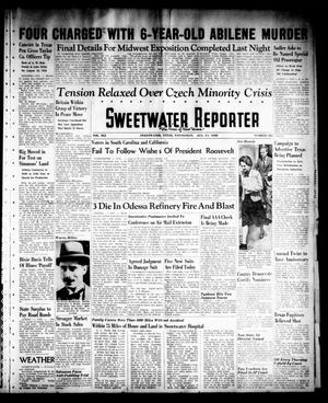 Primary view of object titled 'Sweetwater Reporter (Sweetwater, Tex.), Vol. 41, No. 126, Ed. 1 Wednesday, August 31, 1938'.