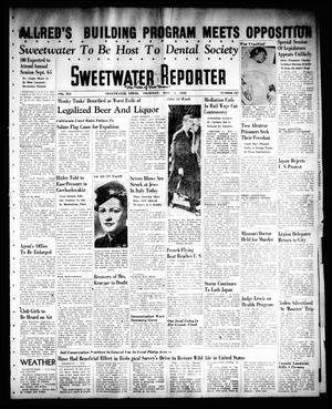 Primary view of object titled 'Sweetwater Reporter (Sweetwater, Tex.), Vol. 41, No. 127, Ed. 1 Thursday, September 1, 1938'.
