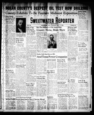 Sweetwater Reporter (Sweetwater, Tex.), Vol. 41, No. 130, Ed. 1 Wednesday, September 7, 1938