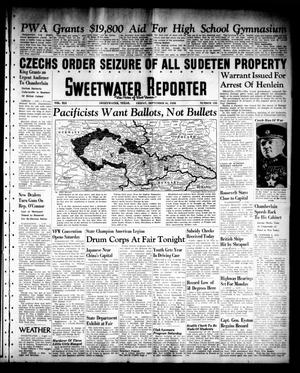 Sweetwater Reporter (Sweetwater, Tex.), Vol. 41, No. 135, Ed. 1 Friday, September 16, 1938