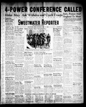 Sweetwater Reporter (Sweetwater, Tex.), Vol. 41, No. 144, Ed. 1 Wednesday, September 28, 1938