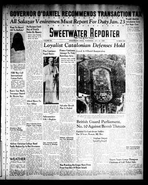 Sweetwater Reporter (Sweetwater, Tex.), Vol. 41, No. 232, Ed. 1 Wednesday, January 18, 1939