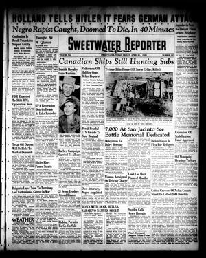 Sweetwater Reporter (Sweetwater, Tex.), Vol. 41, No. 307, Ed. 1 Friday, April 21, 1939