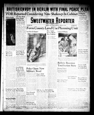 Sweetwater Reporter (Sweetwater, Tex.), Vol. 41, No. 309, Ed. 1 Monday, April 24, 1939