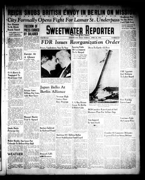 Sweetwater Reporter (Sweetwater, Tex.), Vol. 41, No. 310, Ed. 1 Tuesday, April 25, 1939