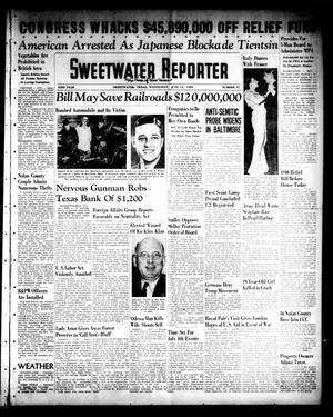 Sweetwater Reporter (Sweetwater, Tex.), Vol. 43, No. 37, Ed. 1 Wednesday, June 14, 1939