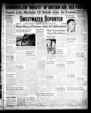 Primary view of object titled 'Sweetwater Reporter (Sweetwater, Tex.), Vol. 43, No. 46, Ed. 1 Sunday, June 25, 1939'.
