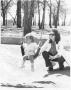 Photograph: [Mother and Daughter in Playground at Chisholm Park]