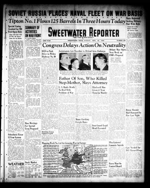 Sweetwater Reporter (Sweetwater, Tex.), Vol. 43, No. 120, Ed. 1 Tuesday, September 26, 1939