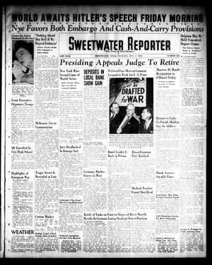 Sweetwater Reporter (Sweetwater, Tex.), Vol. 43, No. 128, Ed. 1 Thursday, October 5, 1939