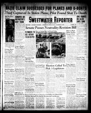 Sweetwater Reporter (Sweetwater, Tex.), Vol. 43, No. 148, Ed. 1 Sunday, October 29, 1939