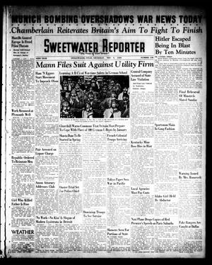 Sweetwater Reporter (Sweetwater, Tex.), Vol. 43, No. 158, Ed. 1 Thursday, November 9, 1939
