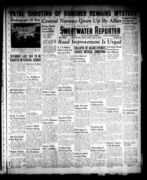 Sweetwater Reporter (Sweetwater, Tex.), Vol. 43, No. 306, Ed. 1 Friday, May 3, 1940