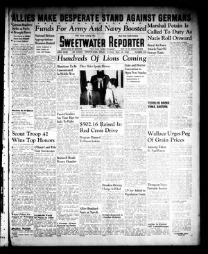 Sweetwater Reporter (Sweetwater, Tex.), Vol. 43, No. 318, Ed. 1 Sunday, May 19, 1940