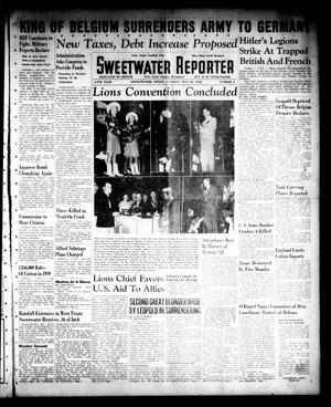 Sweetwater Reporter (Sweetwater, Tex.), Vol. 44, No. 6, Ed. 1 Tuesday, May 28, 1940
