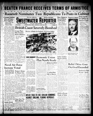 Sweetwater Reporter (Sweetwater, Tex.), Vol. 44, No. 20, Ed. 1 Thursday, June 20, 1940
