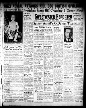 Primary view of object titled 'Sweetwater Reporter (Sweetwater, Tex.), Vol. 44, No. 43, Ed. 1 Sunday, July 21, 1940'.