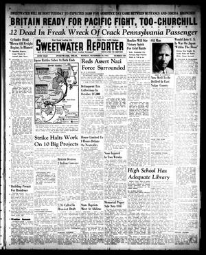 Sweetwater Reporter (Sweetwater, Tex.), Vol. 45, No. 149, Ed. 1 Monday, November 10, 1941
