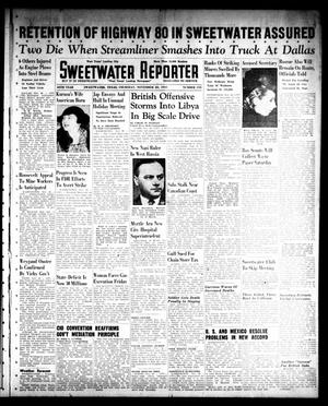 Sweetwater Reporter (Sweetwater, Tex.), Vol. 45, No. 155, Ed. 1 Thursday, November 20, 1941