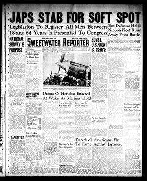 Sweetwater Reporter (Sweetwater, Tex.), Vol. 45, No. 168, Ed. 1 Friday, December 12, 1941