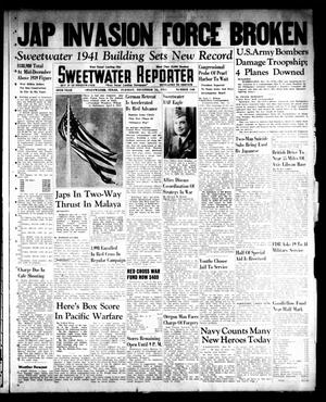 Sweetwater Reporter (Sweetwater, Tex.), Vol. 45, No. 168, Ed. 1 Tuesday, December 16, 1941