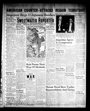 Sweetwater Reporter (Sweetwater, Tex.), Vol. 45, No. 190, Ed. 1 Wednesday, January 21, 1942