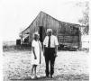 Photograph: Searcy and Polly Dobkins at a Feed Mill