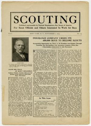 Scouting, Volume 1, Number 14, November 1, 1913