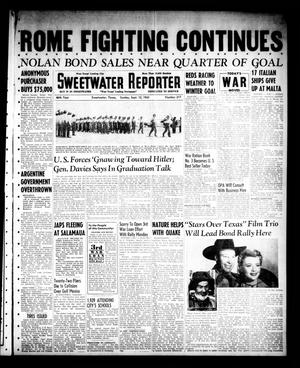 Sweetwater Reporter (Sweetwater, Tex.), Vol. 46, No. 217, Ed. 1 Sunday, September 12, 1943