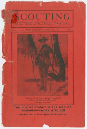 Scouting, Volume 1, Number 23, April 15, 1914