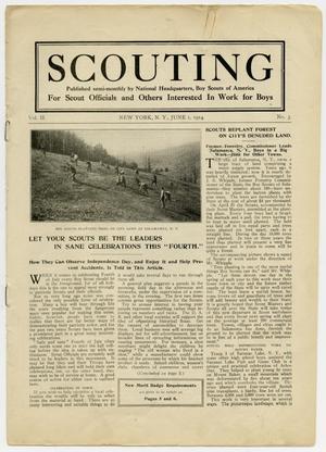 Primary view of object titled 'Scouting, Volume 2, Number 3, June 1, 1914'.