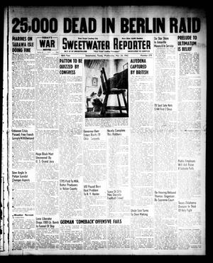 Sweetwater Reporter (Sweetwater, Tex.), Vol. 46, No. 279, Ed. 1 Wednesday, November 24, 1943