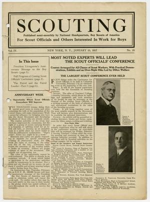 Scouting, Volume 4, Number 18, January 15, 1917