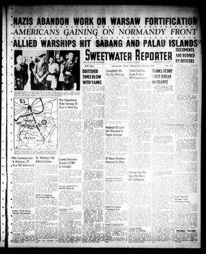 Primary view of object titled 'Sweetwater Reporter (Sweetwater, Tex.), Vol. 47, No. 171, Ed. 1 Wednesday, July 26, 1944'.